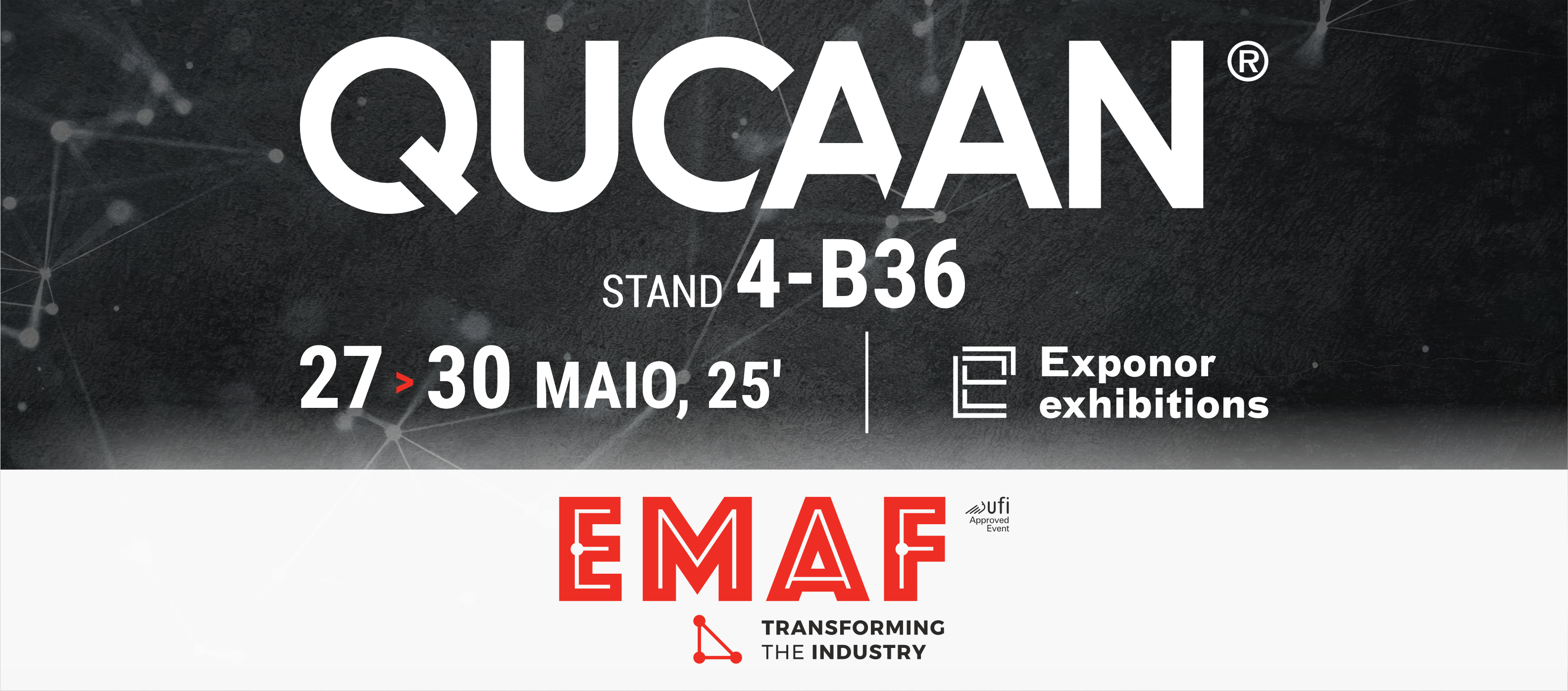 EMAF 2025 - 27 a 30 de Maio, 2025 | Pav. 4 | Stand B-36