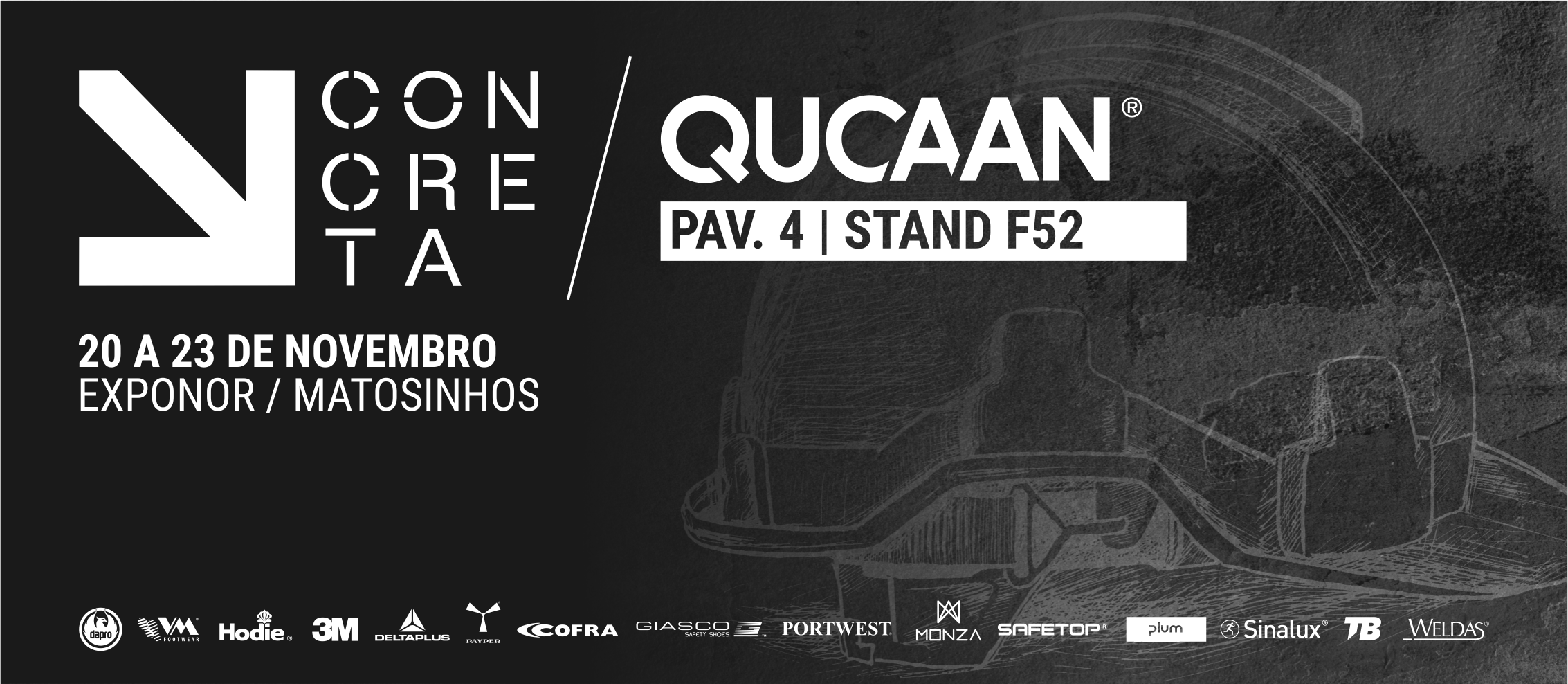 CONCRETA - 20 a 23 de Novembro, 2024 | Pav. 4 / Stand F52